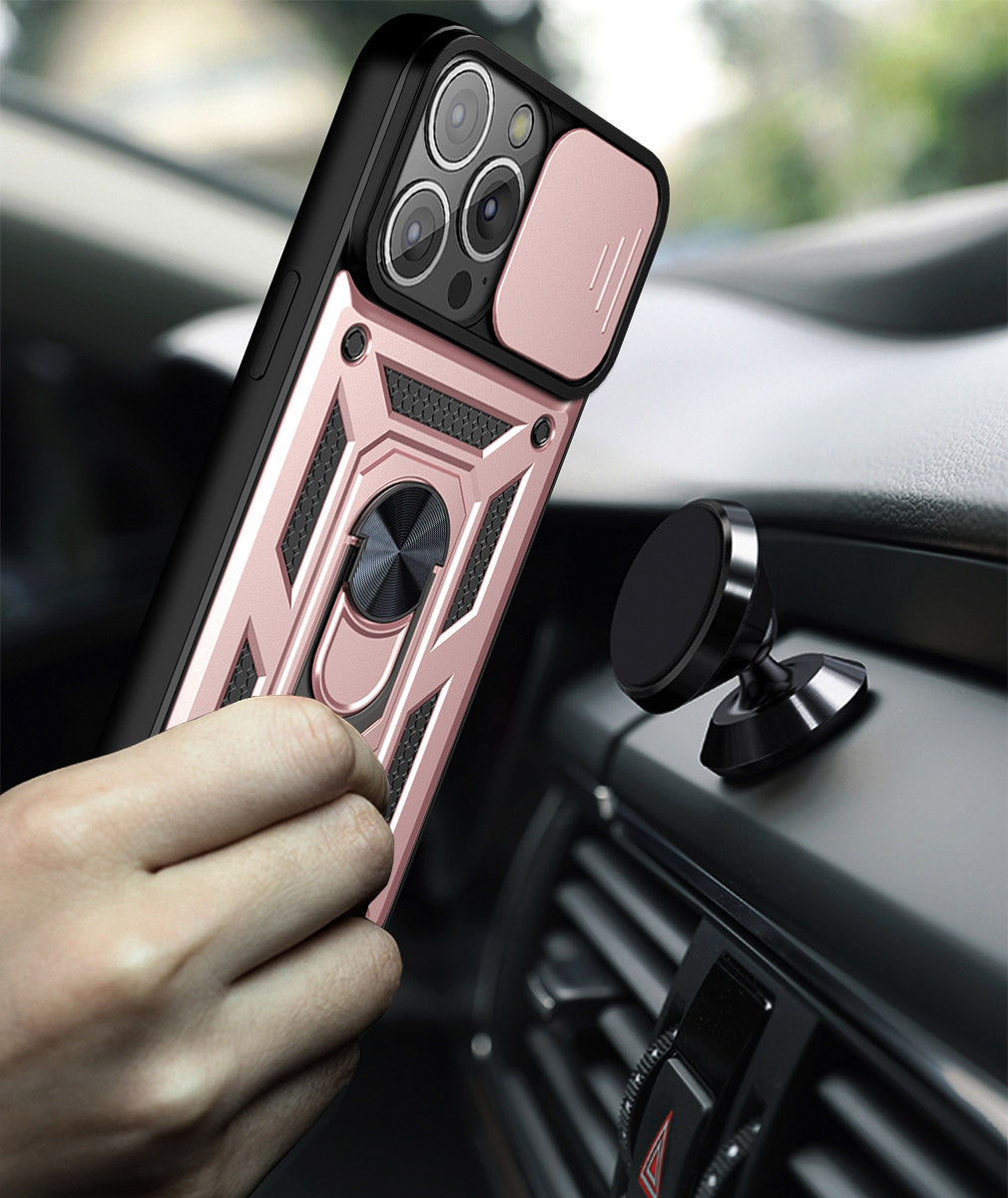 iPhone 13 Pro Sliding window with kickstand Phone Case