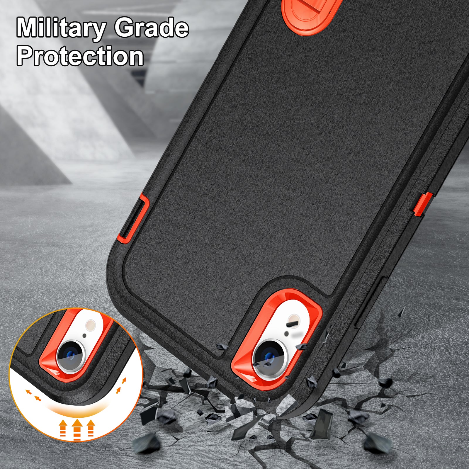 Kickstand anti-dropProtection Case for iPhone XR