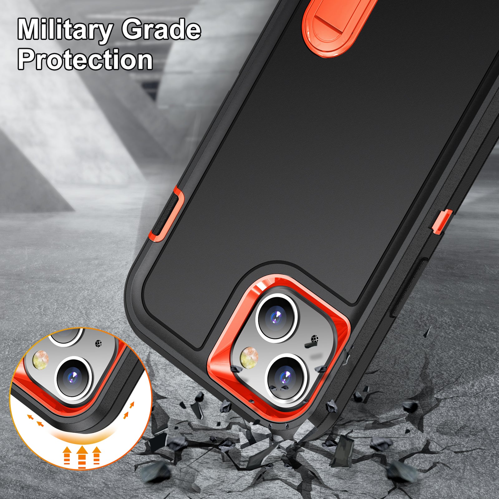 iPhone 13 Kickstand anti-dropProtection Case
