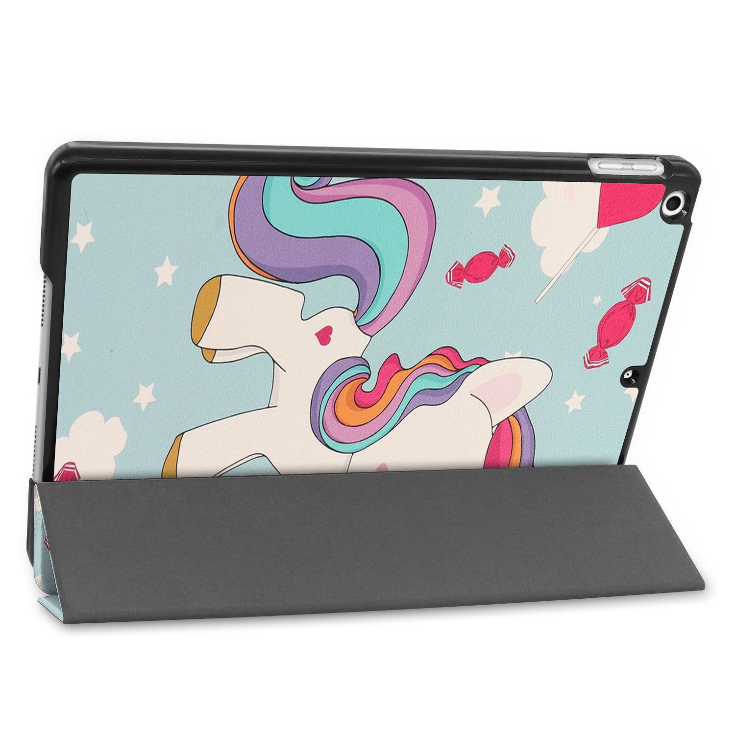 iPad 9/8/7 (10.2") Painted smart folio case