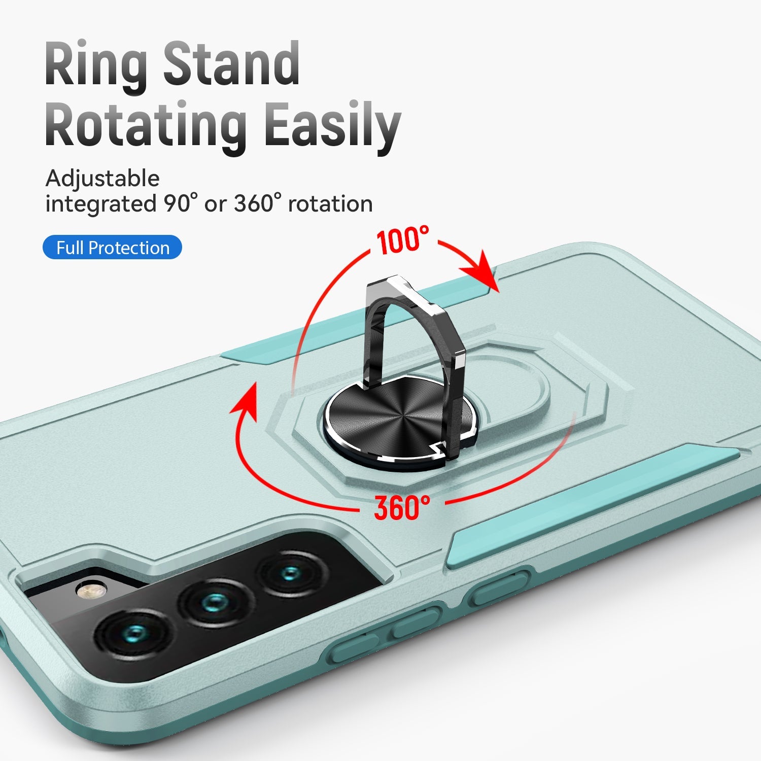 Samsung Galaxy S23 Kickstand fully protected heavy-duty shockproof case