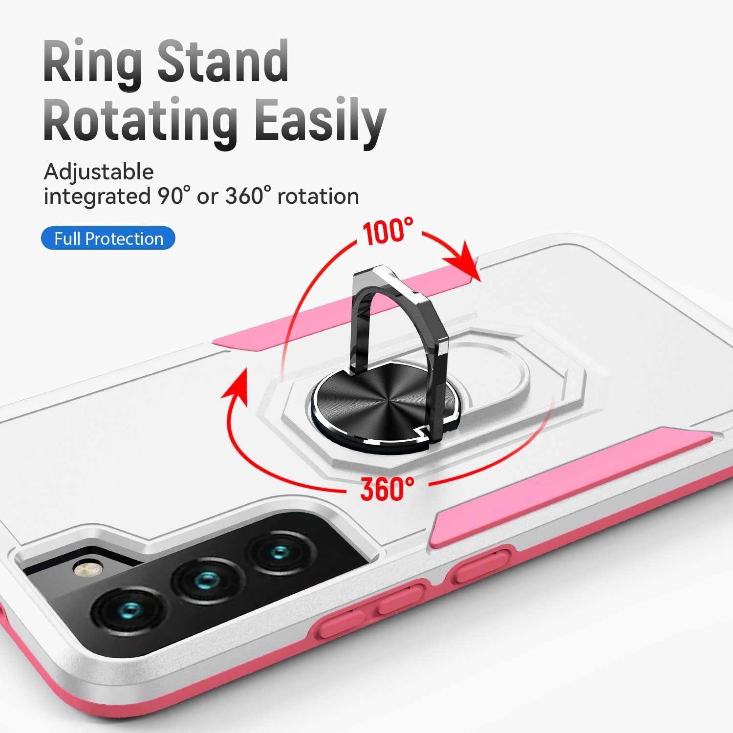 Samsung Galaxy S23 Kickstand fully protected heavy-duty shockproof case