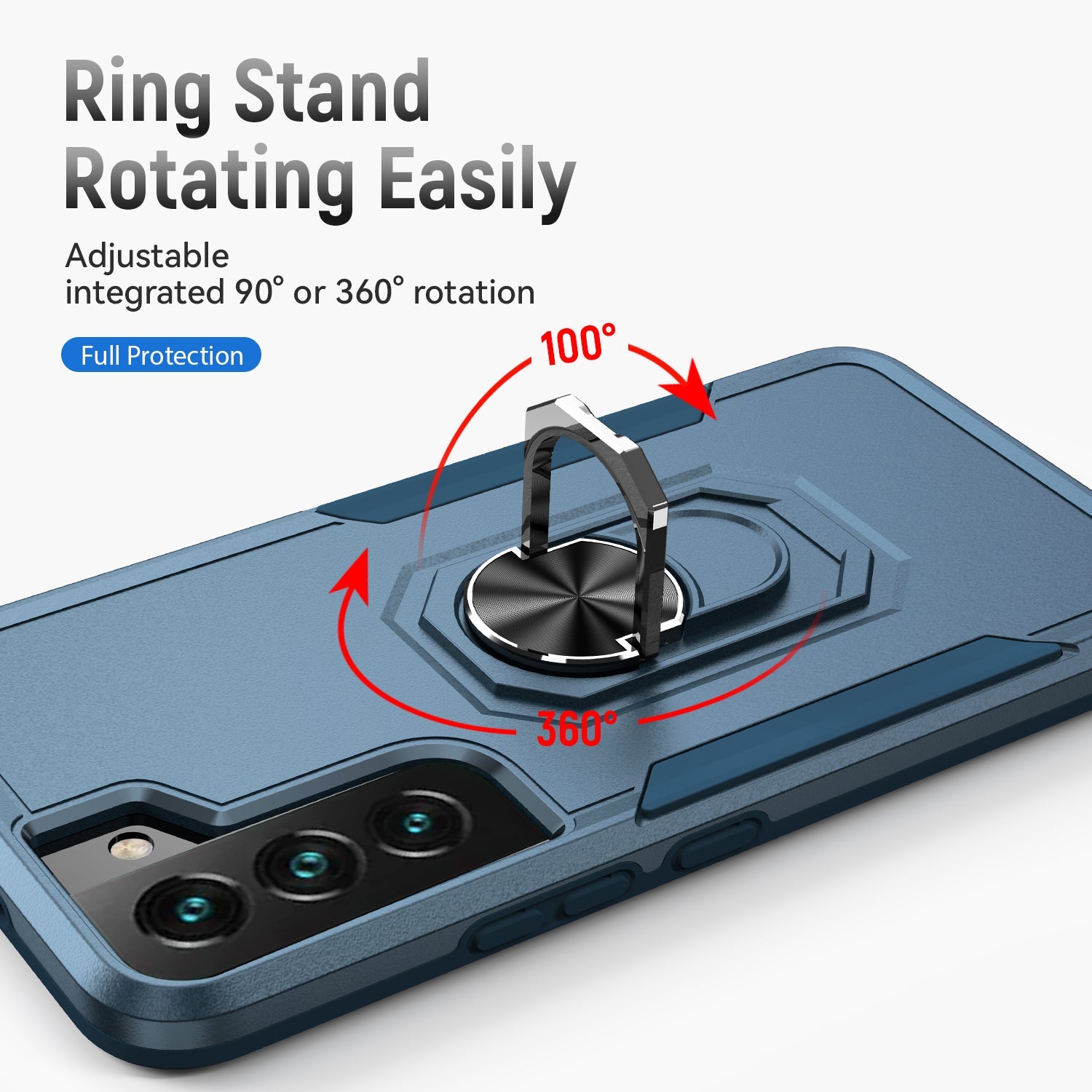 Samsung Galaxy S23 Kickstand fully protected heavy-duty shockproof case
