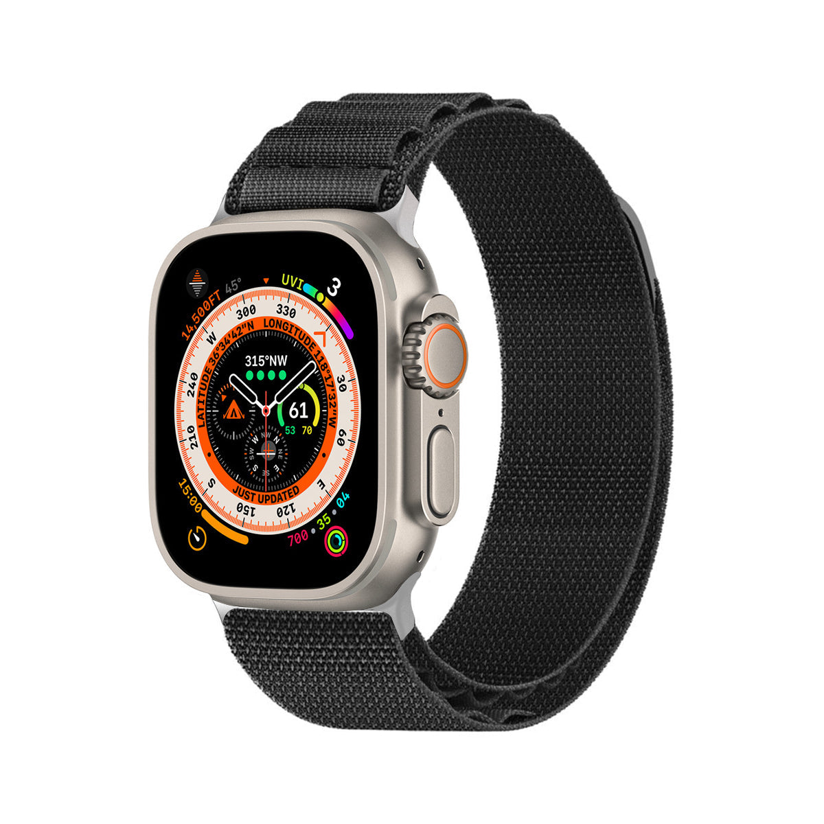 49mm Apple Watch Ultra Double layer finely woven loopback strap compatible Ultra 2