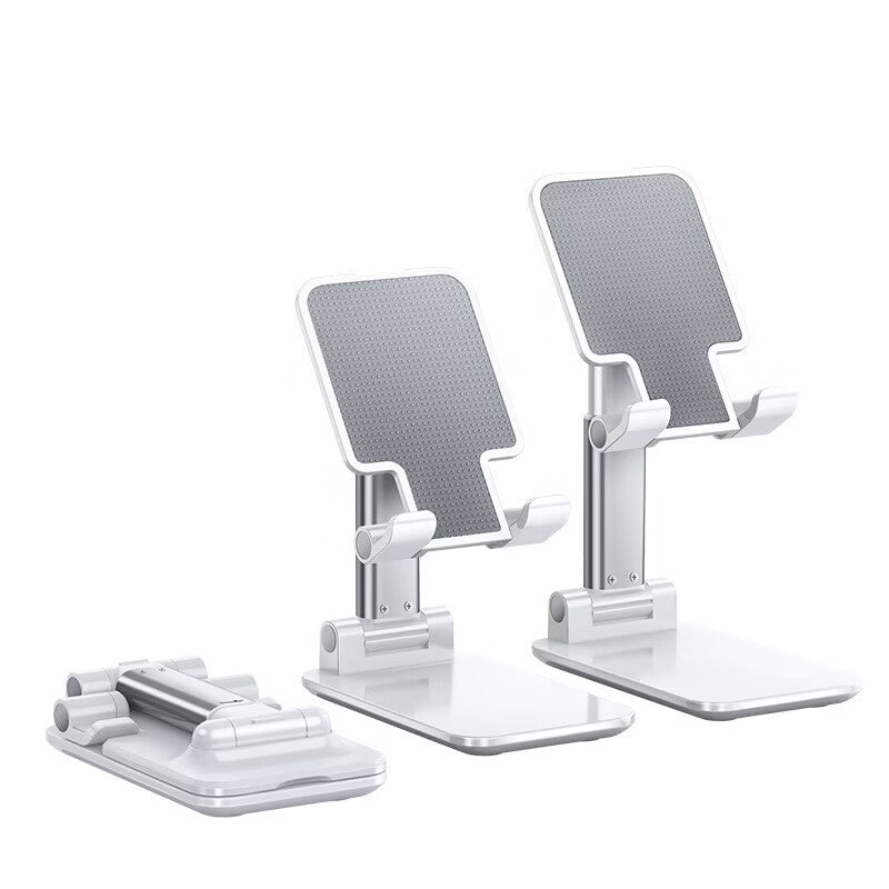 Mobile phone bracket folding and retractable