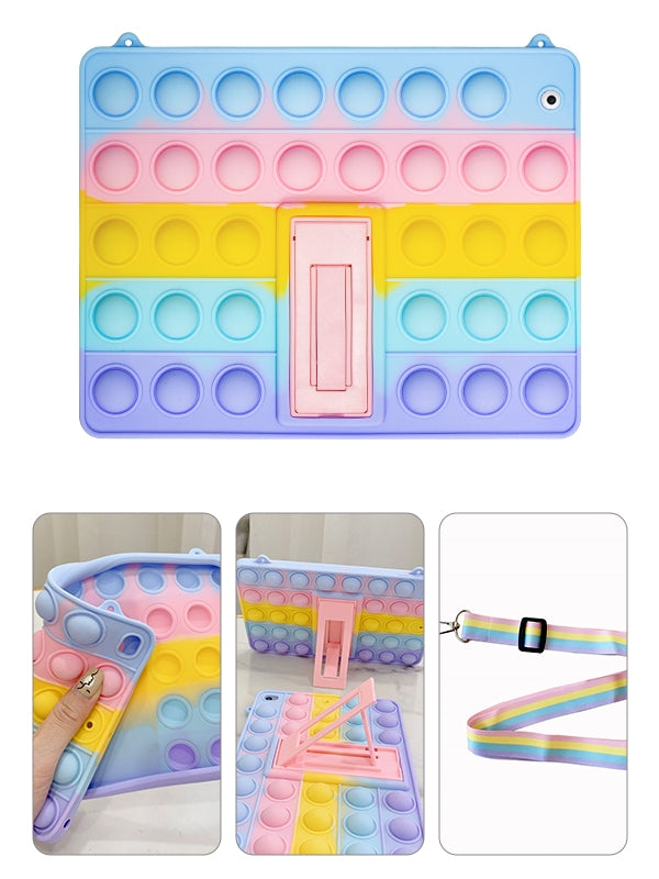 Press bubble sense  case for iPad  2/3/4