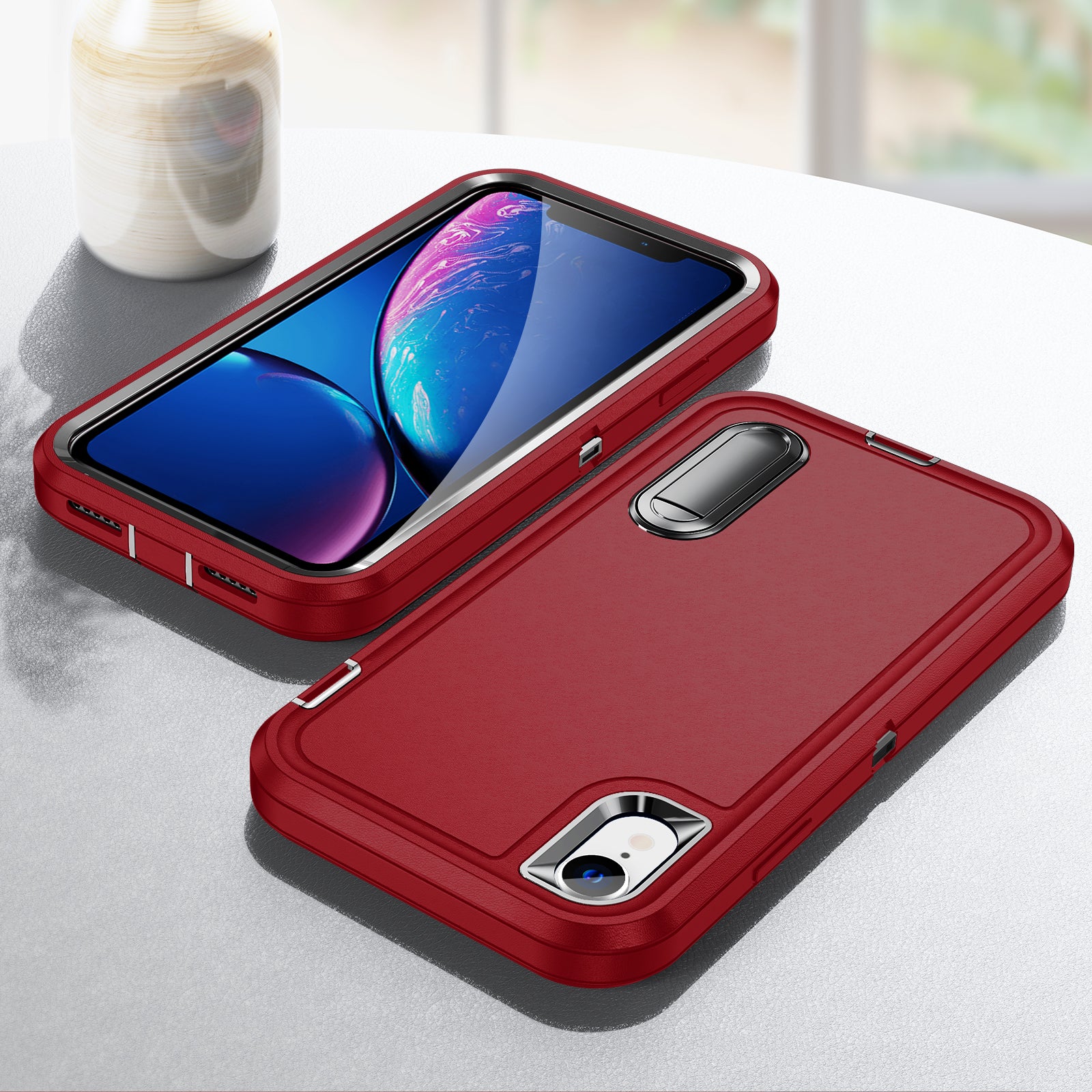 Kickstand anti-dropProtection Case for iPhone XR