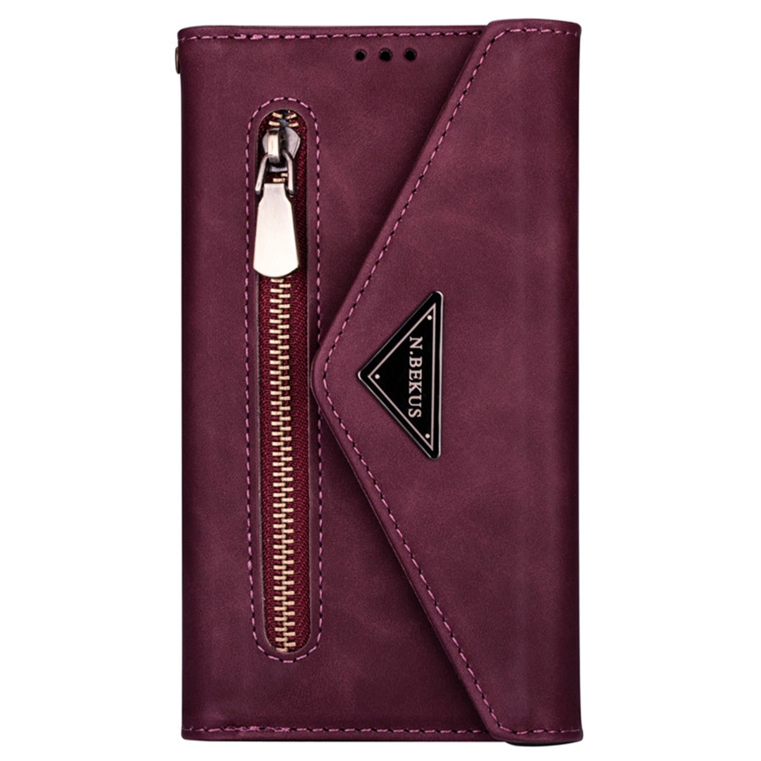 iPhone 12 Mini (5.4") 2 IN 1 Leather Wallet Case with 7 Credit Card Slots