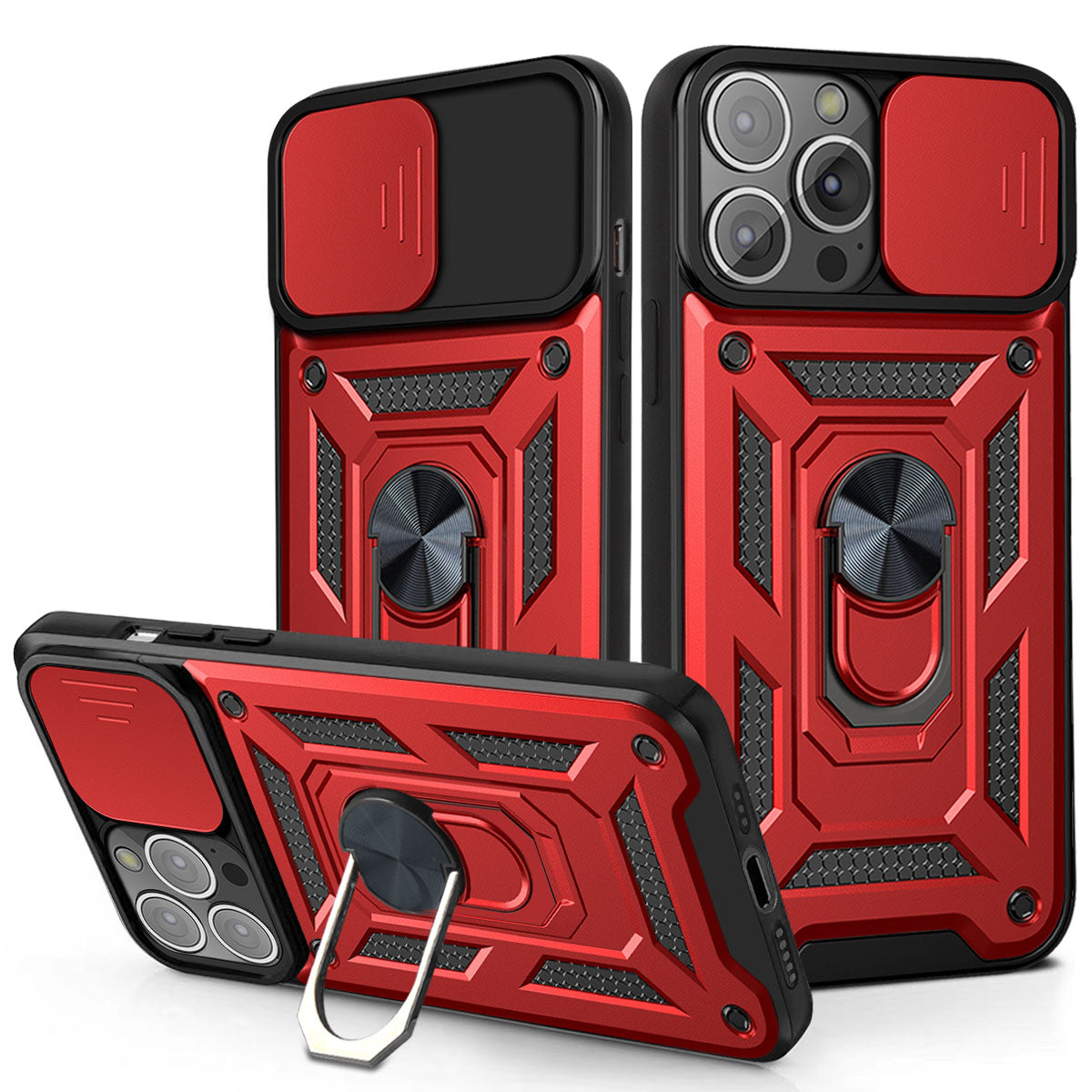 iPhone 13 Pro Sliding window with kickstand Phone Case