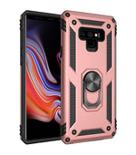 Samsung Galaxy Note 9 Dual Colors Ring Magnetic GPS car mount Phone Holder Case