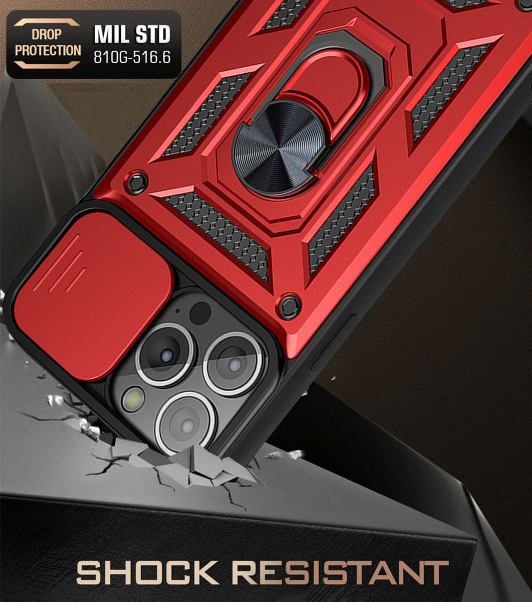 iPhone 13 Pro Sliding window with kickstand Phone Case