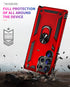 Samsung Galaxy S23  Ultra Case Ring Magnetic GPS car mount Phone Holder case