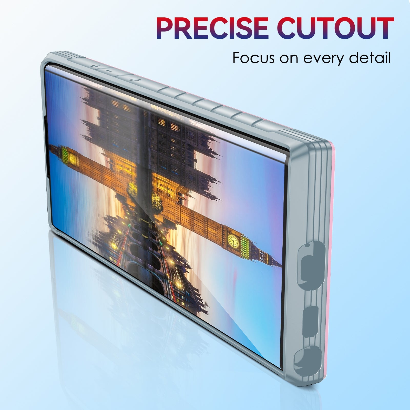 Samsung Galaxy S23 UItra case Color bumper full body heavy protection design case