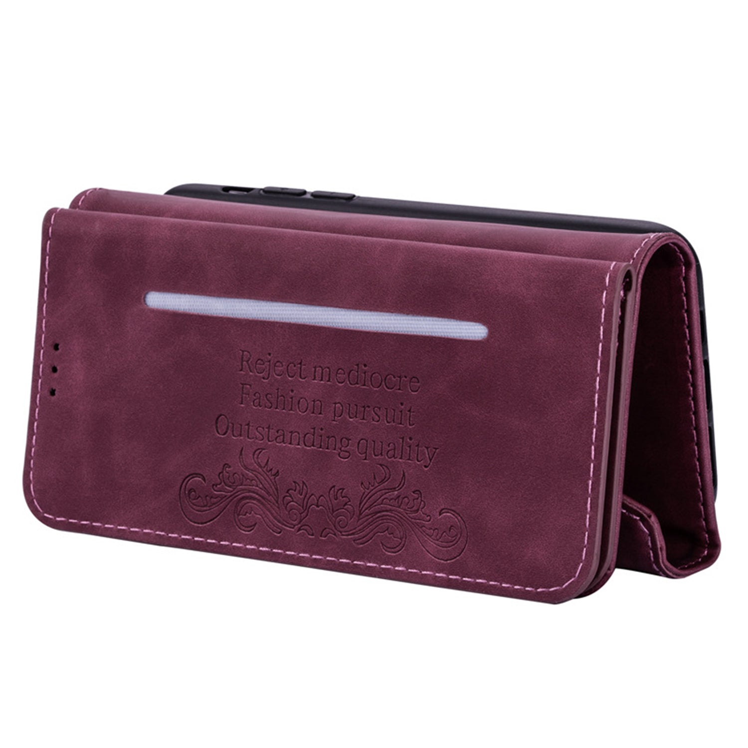 iPhone 12 Mini (5.4") 2 IN 1 Leather Wallet Case with 7 Credit Card Slots