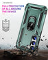 Samsung Galaxy S23 Case Ring Magnetic GPS car mount Phone Holder case