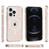 iPhone 14 ProMax  Magnetic attraction shiny transparency  Case