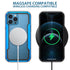 HLC Case for iPhone 13 Pro Max Full Body Bumper Case with Clear Back Panel Protector