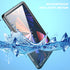 Apple iPad Pro 6/5/4(12.9'') 360 Full Protective Waterproof Case with Built-in Screen Fingerprint Protector