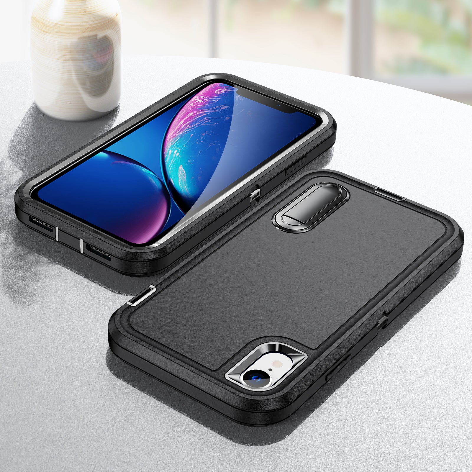 Kickstand anti-dropProtection Case for iPhone XR
