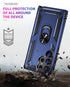Samsung Galaxy S23  Ultra Case Ring Magnetic GPS car mount Phone Holder case
