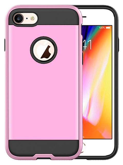Hybrid Hard Plastic Case for Apple iPhone 6/6s - Pink
