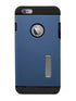 Solid Rubber Case With Metal Accent For IPhone 6 Plus (5.5inch) - Dark Blue
