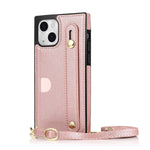 Fashion Leather Case with 1 Credit Card Slots for iPhone 13 min(5.4")