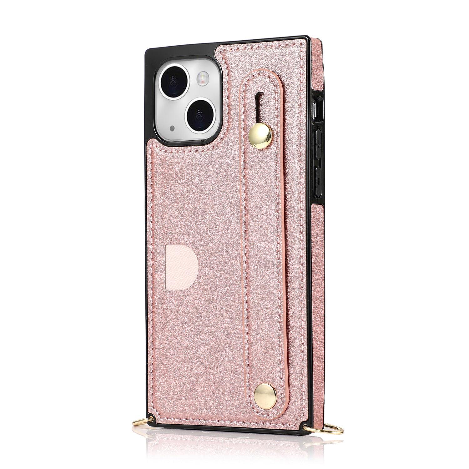 Fashion Leather Case with 1 Credit Card Slots for iPhone 13(6.1")