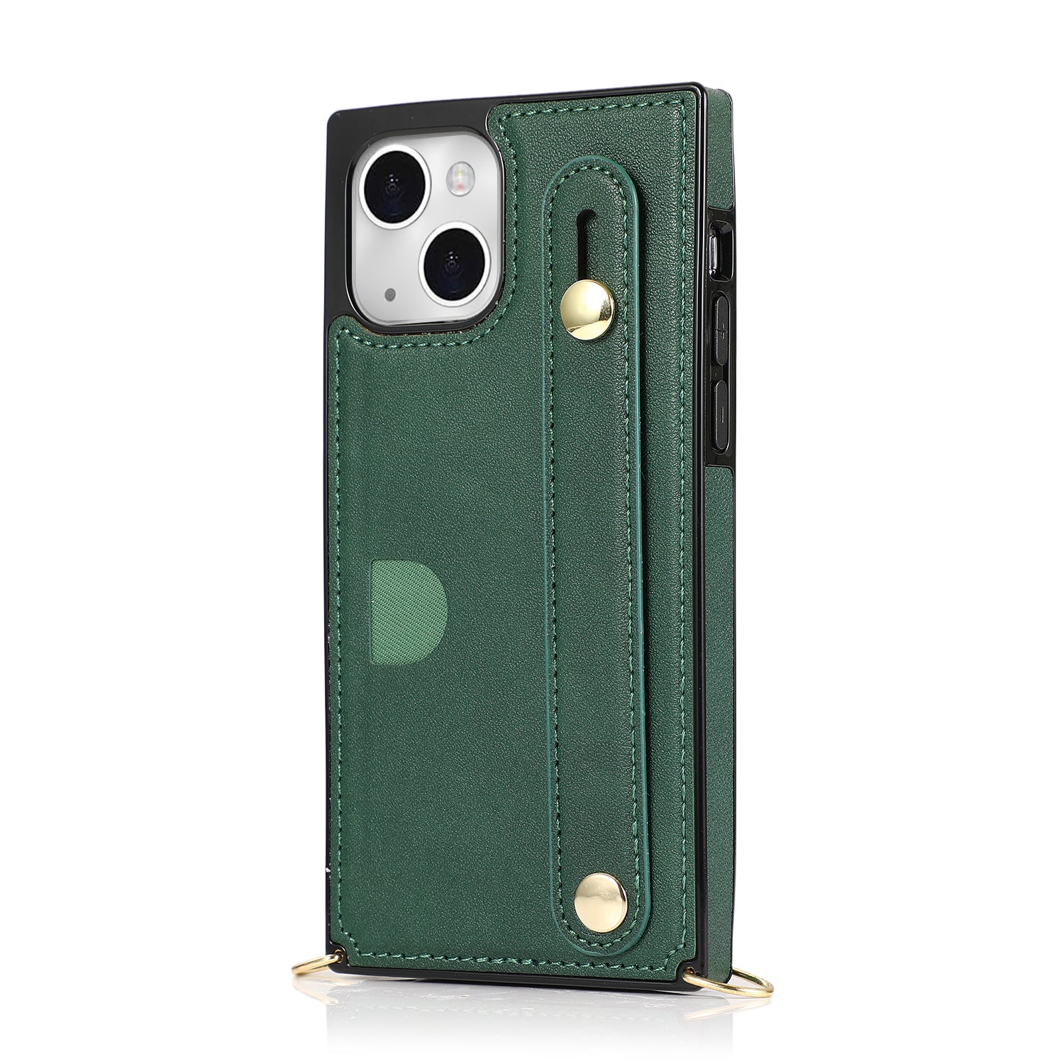 Fashion Leather Case with 1 Credit Card Slots for iPhone 13(6.1")