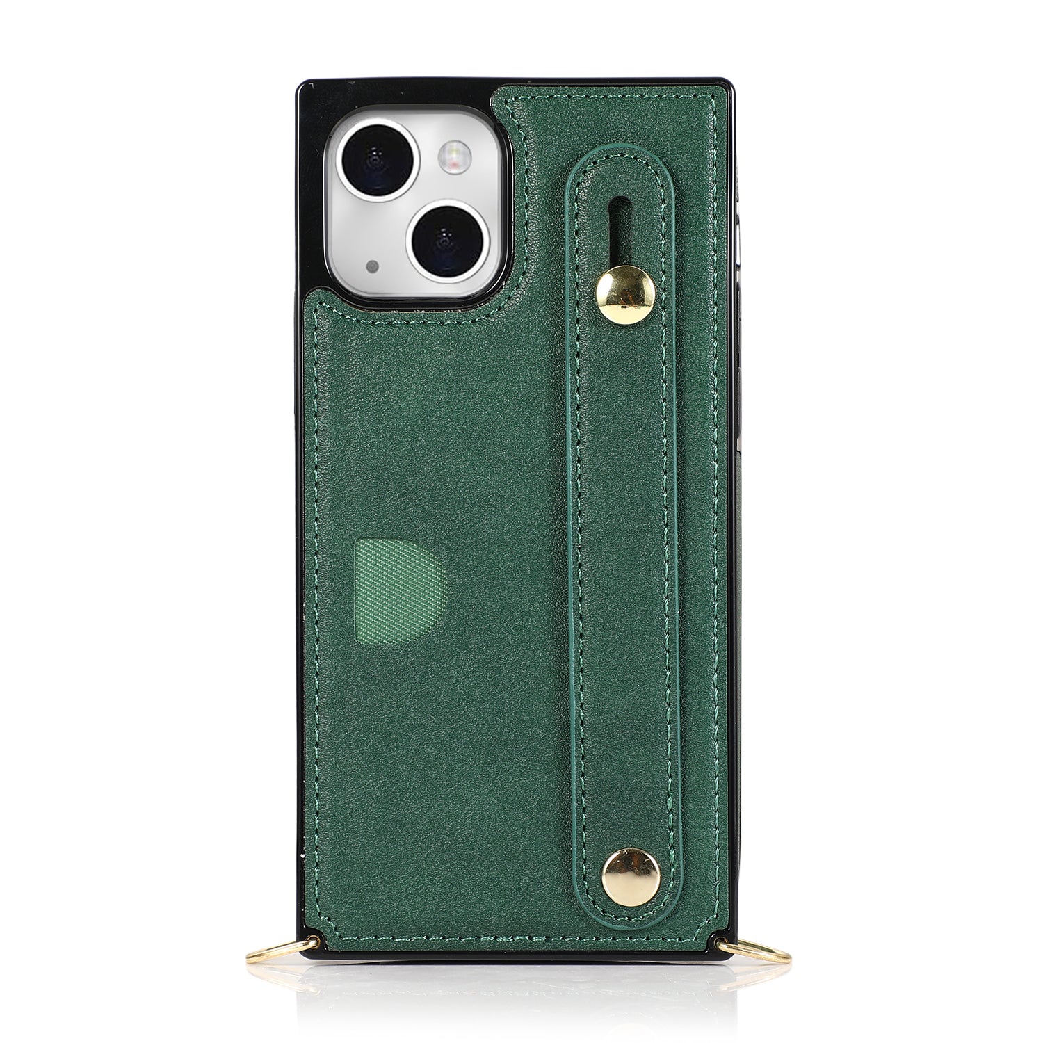 Fashion Leather Case with 1 Credit Card Slots for iPhone 13 min(5.4")