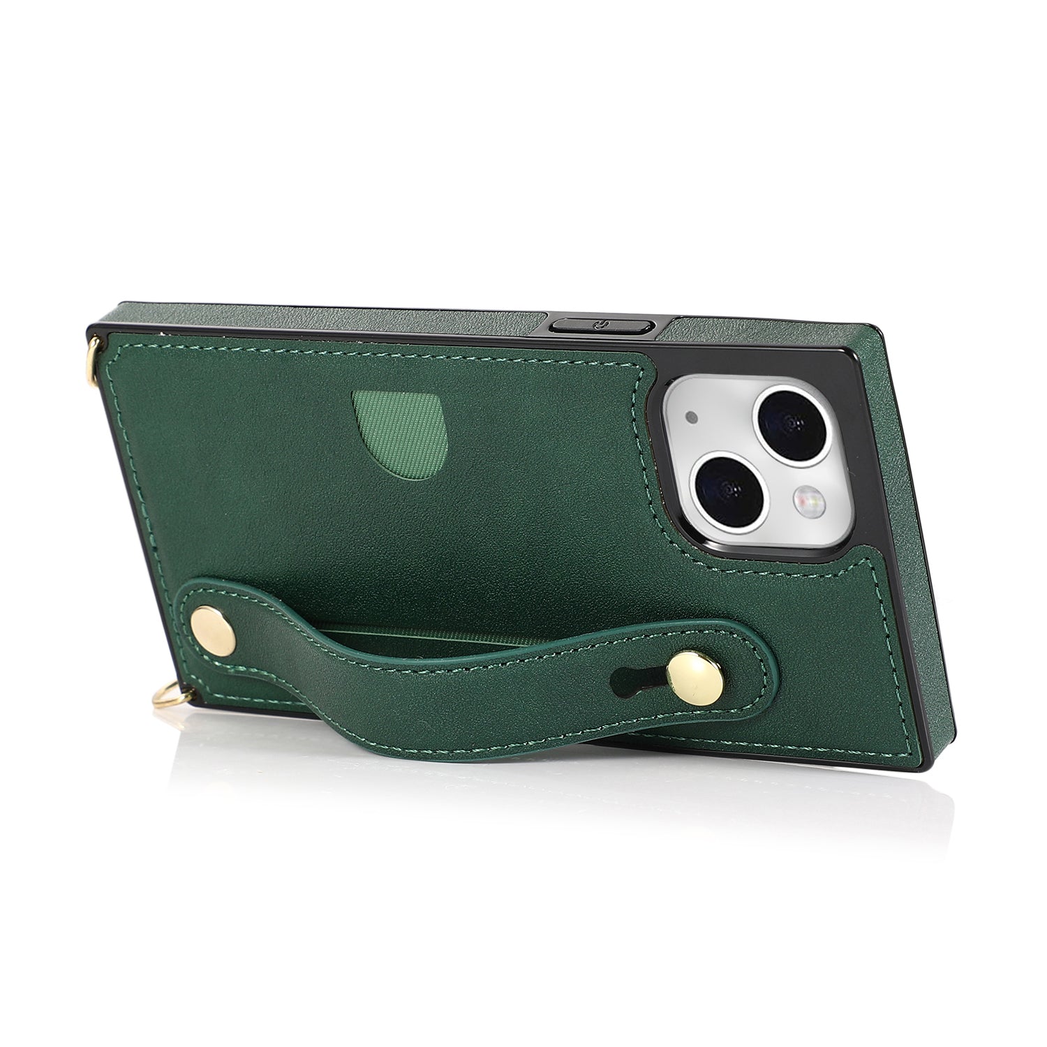 Fashion Leather Case with 1 Credit Card Slots for iPhone 13(6.1")