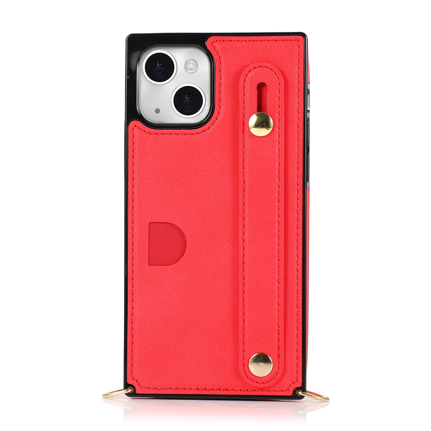 Fashion Leather Case with 1 Credit Card Slots for iPhone 13(6.1")