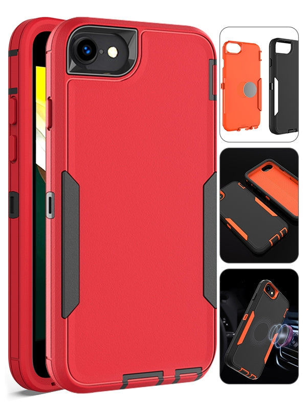 iPhone 6/7/8(4.7")Adsorbable  fully protected heavy-duty shockproof housing case