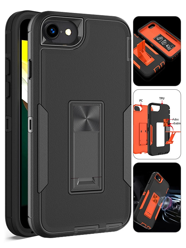 iPhone  6/7/8(4.7'') Kickstand fully protected heavy-duty shockproof case