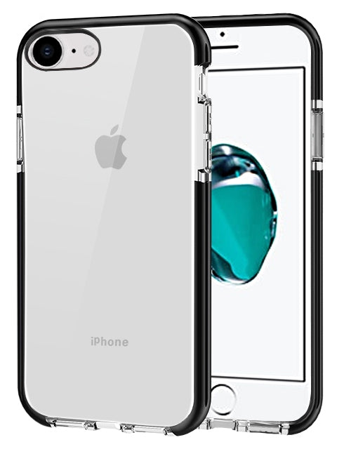 iPhone - 8/7/SE2 Transparent TPU Case Shockproof Drop Resistant Case Cover