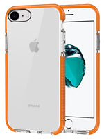 iPhone - 8/7/SE2 Transparent TPU Case Shockproof Drop Resistant Case Cover