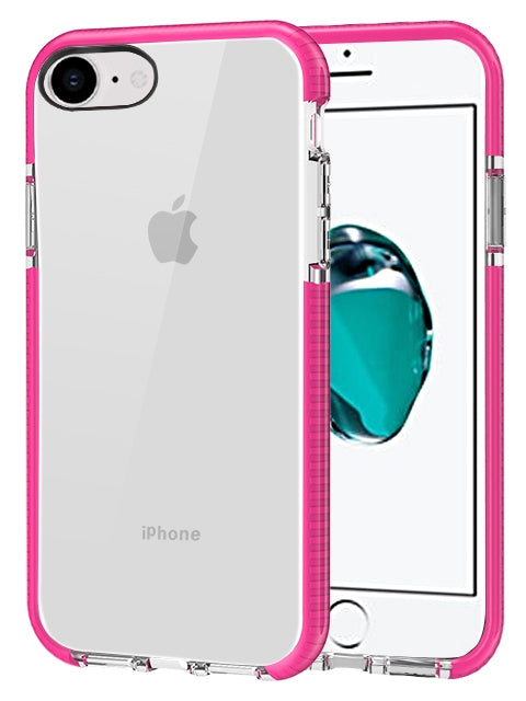 iPhone - 8/7/SE2 Transparent TPU Case Shockproof Drop Resistant Case Cover