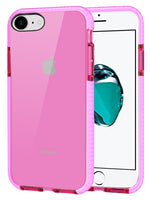 iPhone - 8/7/SE2 Transparent TPU Case Shockproof Drop Resistant Case Cover