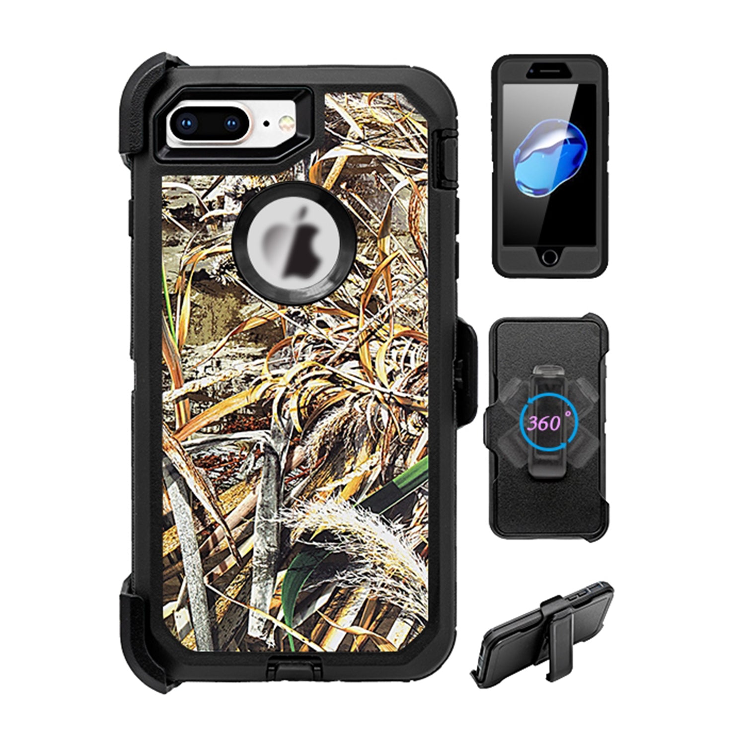 iPhone 8 & 7 Plus Design Full Protection Heavy Duty Case