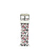 Apple Watch Series 4/3/2/1 with Silver Buckle Rubber Design Colorful Replacement i Watch Bands