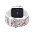 Apple Watch Series 4/3/2/1 with Silver Buckle Rubber Design Colorful Replacement i Watch Bands