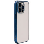 Electroplating edge frosted transparent ultra-thin fine hole case for iPhone 13 Pro Max