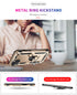 iPhone 14  Dual Colors Ring Magnetic GPS car mount Phone Holder Case
