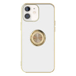 iPhone 12/12 Pro (6.1")  Fashion Ring Magnetic GPS car mount Phone Holder Case