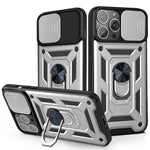 iPhone 14 Pro Sliding window with kickstand Phone Case