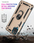 Samsung Galaxy A12(5G) Ring Magnetic GPS car mount Phone Holder