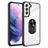 Samsung Galaxy S23 Plus Transparent acrylic material with Magnetic GPS Car Mount Phone Holder Case support on the back