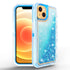 Transparent Floating Glitter Heavy Duty Case  for iPhone 13 mini