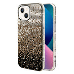 iPhone  13 Three color gradient small diamond case