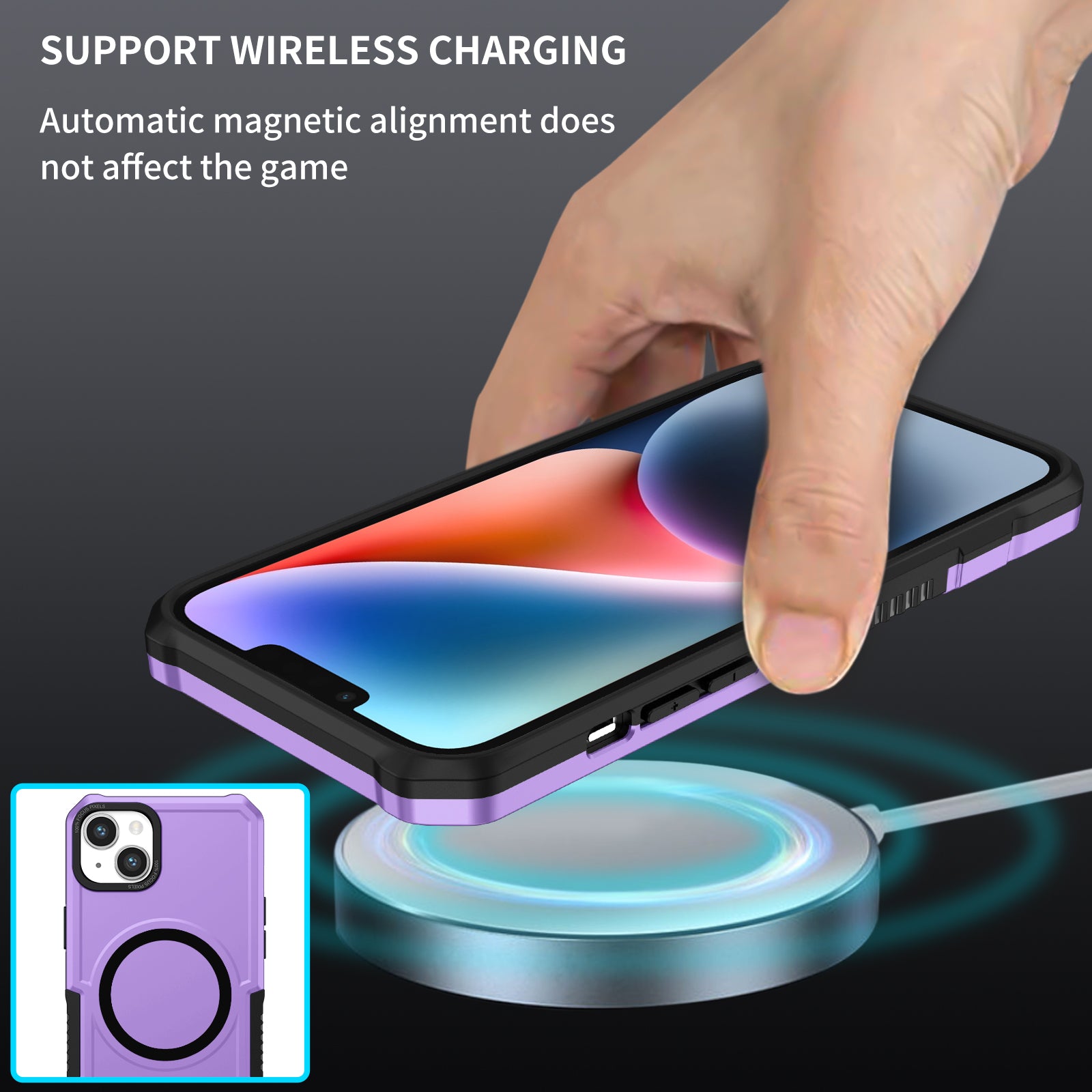 iPhone 14/13 magsafe Fall prevention Case